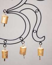 OM Brass chime with 9 brass bells