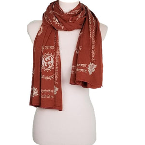 Gayatri mantra Hindu prayer shawl