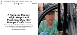 OMSutra Featured in The New York Times: Tariffs Threaten Fair Trade Progress