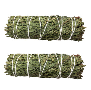 Home fragrance Smudging Herb Cedar Smudge Stick 4"- 3 Bundles