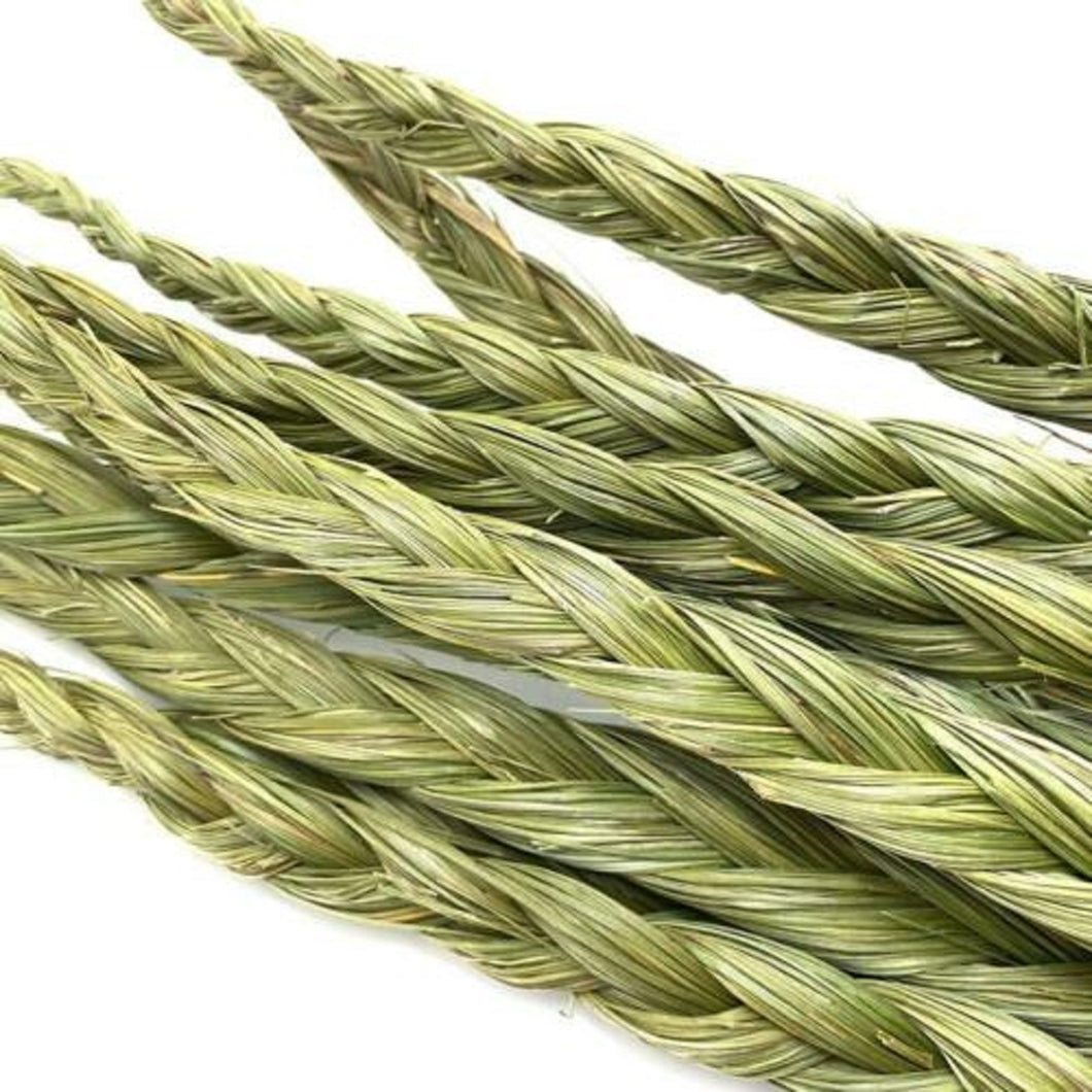 Smudging Herbs - Sweet Grass Braid