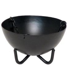 Hanging cauldron for burning smudging herbs and resins - Large