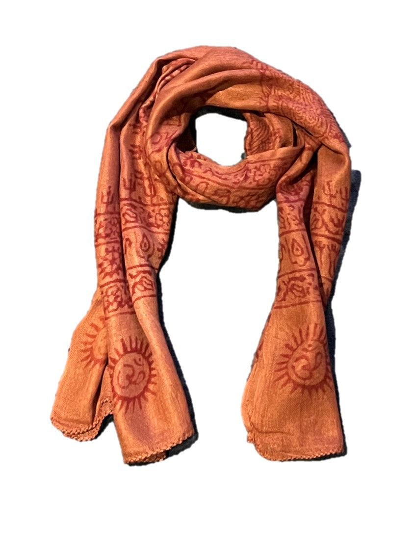 Sanskrit Mantra scarf