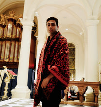 OM Namah Shivay Handwoven Silk Shawl