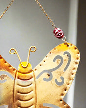 Butterfly Chime With Bells and Beads