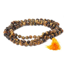 Prayer Mala Beads - Tiger Eye - 108 Prayer Beads